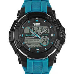 Sonata Ocean Series Men Black Analogue & Digital Watch 77027PP02J-picture-16