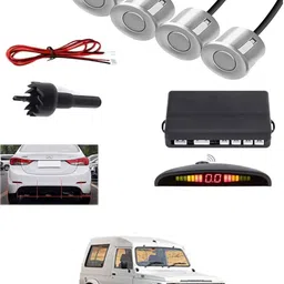 aarsh stores NW_Universal 4 Silver Reverse Parking Sensor-AF25A365 NW_Universal 4 Silver Reverse Parking Sensor-AF25A365 Parking Sensor-picture-28