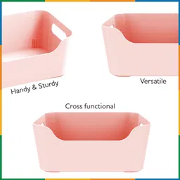 kolorr Plastic Jolly Basket Storage Basket image 5