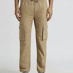 pepe jeans Regular Fit Brown Men Cargos-picture-13