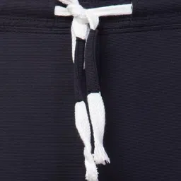 krishna enterprises Pack of 2 Men Regular Fit Black, Dark Blue Cotton Blend Trousers image 4