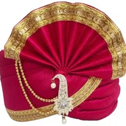 PRIYAKANT SAFAWALA Solid Pagri-image-99
