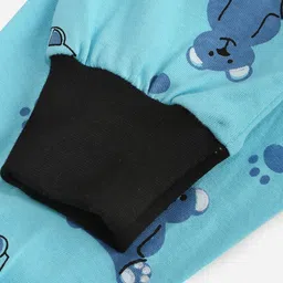 KIDSCRAFT Boys Blue & Black Printed Night suit KIDS1197-34 image 5