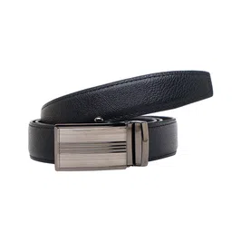Zacharias Men Textured Slider Buckle Closure Formal Belt-picture-32