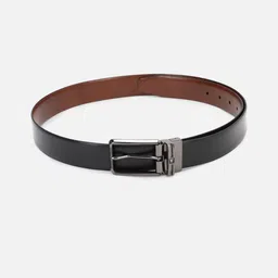 Van Heusen Men Black & Brown Reversible Leather Formal Belt-picture-11