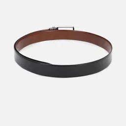 Van Heusen Men Black & Brown Reversible Leather Formal Belt image 2