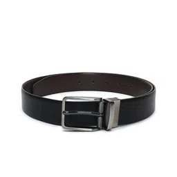 CRUSSET Men Textured Reversible Formal Belt image 4