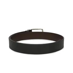 CRUSSET Men Textured Leather Formal Belt image 3