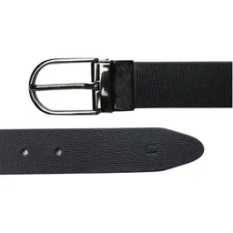 CRUSSET Men Textured Leather Reversible Formal Belt image 2