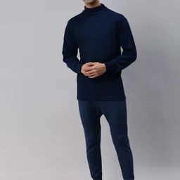 Lux Cottswool Men Turtle Neck Thermal Set-picture-13
