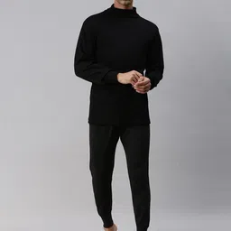 Lux Cottswool Men Turtle Neck Thermal Set-picture-19