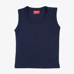 Kanvin Boys Navy Blue Solid Thermal Set image 5