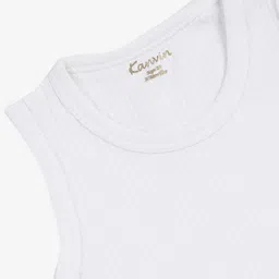 Kanvin Boys White Ribbed Thermal Set image 4