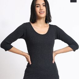 T.T. Pack Of 2 Cotton Rich With Elastomeric Finish Thermal Top-picture-17