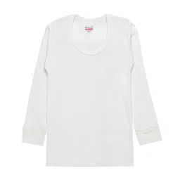 Bodycare Kids Boys White Solid Cotton Thermal Top-image-54