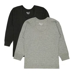 BODYCARE INSIDER Kids Pack Of 2 Ribbed Thermal Tops-picture-14