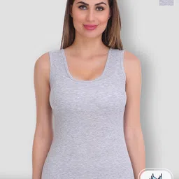 SELFCARE Pack Of 2 Sleeveless Thermal Tops-picture-36