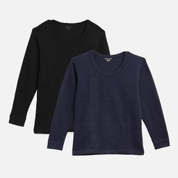 Kanvin Boys Pack Of 2 Thermal Tops-picture-27