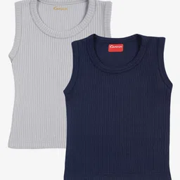 Kanvin Boys Pack Of 2 Striped Patterned Thermal Tops-picture-14