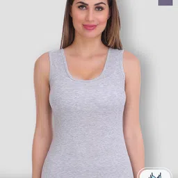 SELFCARE Pack Of 2 Sleeveless Thermal Tops-picture-32