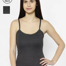 mack jonney VIMAL JONNEY Pack Of 2 Black Solid Thermal Tops-picture-26