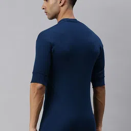 Lux Cottswool Logo Printed Half Sleeves Thermal Tops image 5