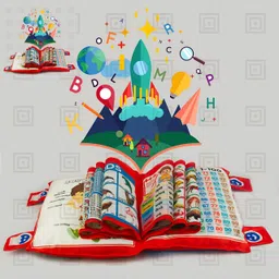 sharvil Cotton Baby Pillow Pack of 1 Animals, Birds, Fruits-picture-24