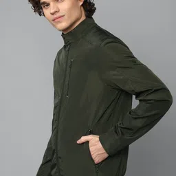 allen solly Men Solid Casual Jacket image 4