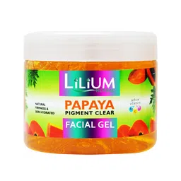Lilium Papaya Pigment Clear Facial Gel - 500ml-picture-26