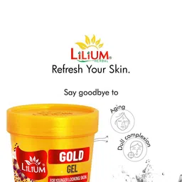 Lilium Fair Complexion Gold Face Gel-100ml image 3