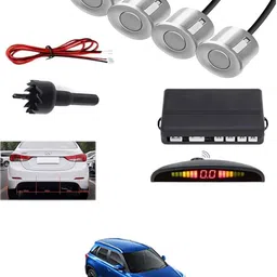 aarsh store Universal 4 Silver Reverse Parking Sensor-AF25N203 Universal 4 Silver Reverse Parking Sensor-AF25N203 Parking Sensor-picture-21