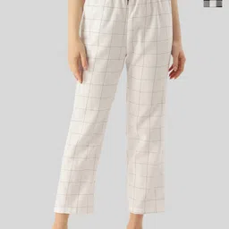 Kryptic Women Set Of 2 Checked Cotton Lounge Pants-image-37