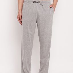 Hypernation Men Grey Solid Lounge Pant-picture-19