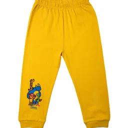 TIDY SLEEP Infants Printed Cotton Mid-Rise Joggers-picture-38