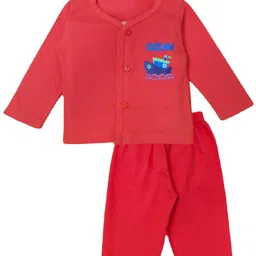 BAESD Infants Printed Pure Cotton T-shirt with Pyjamas-picture-38