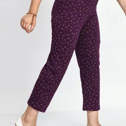 BAESD Girls Pack Of 4 Printed Pure Cotton Lounge Pants image 2