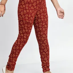 BAESD Girls Set Of 5 Printed Cotton Lounge Pants image 3