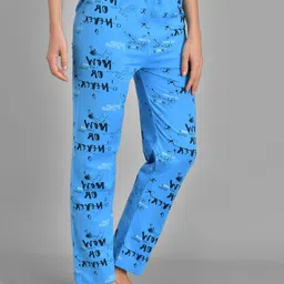 Kotty Women Printed Cotton Lounge Pants image 5