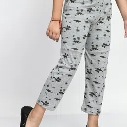 BAESD Girls Pack Of 4 Printed Pure Cotton Lounge Pants image 5