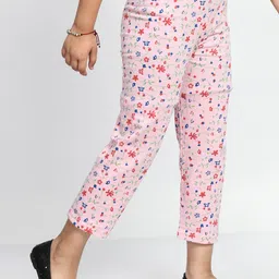 BAESD Girls Pack Of 3 Printed Pure Cotton Lounge Pants image 2