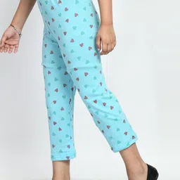 BAESD Girls Pack Of 4 Printed Pure Cotton Lounge Pants image 5