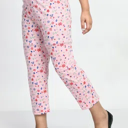 BAESD Girls Pack Of 3 Printed Pure Cotton Lounge Pants image 3