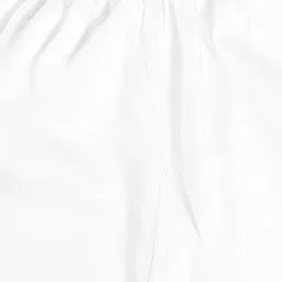 VASTRAMAY Infant Boys White Cotton Blend Solid Kurta & Pyjamas image 4