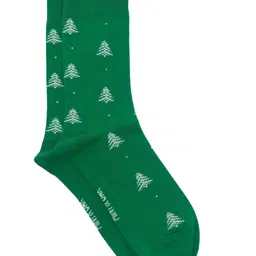 Mint & Oak Men Pack Of 3 Patterned Calf-Length Socks image 5