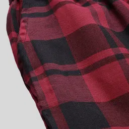 Kryptic Pack Of 2 Checked Cotton Straight Leg Lounge Pants image 5