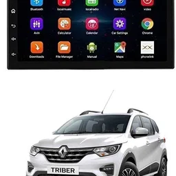 Android Double Din Screen 7 inch Car Media Player with Touch Screen, Mirror Link, Bluetooth, Media Player Universal Triber For All Models Car Stereo-image-6
