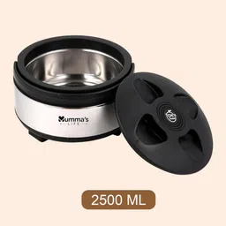 Johnny Stainless Steel Casserole for Roti|Hot Box for Kitchen|Serving Bowl2000ML Thermoware Casserole-image-42