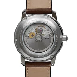 ZEPPELIN Men Printed Dial And Leather Straps Analogue Automatic Motion Powered Watch 86661 image 3