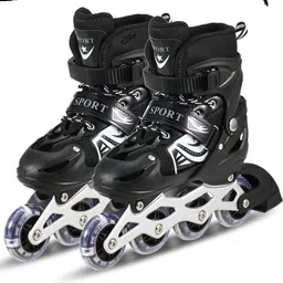 pyxbe Skating Shoe have different size and with PU LED wheel In-line Skates top In-line Skates - Size 6-9 UK-picture-22