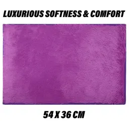 Kuber Industries Purple 3 Pieces Softness & Comfort Doormats image 5